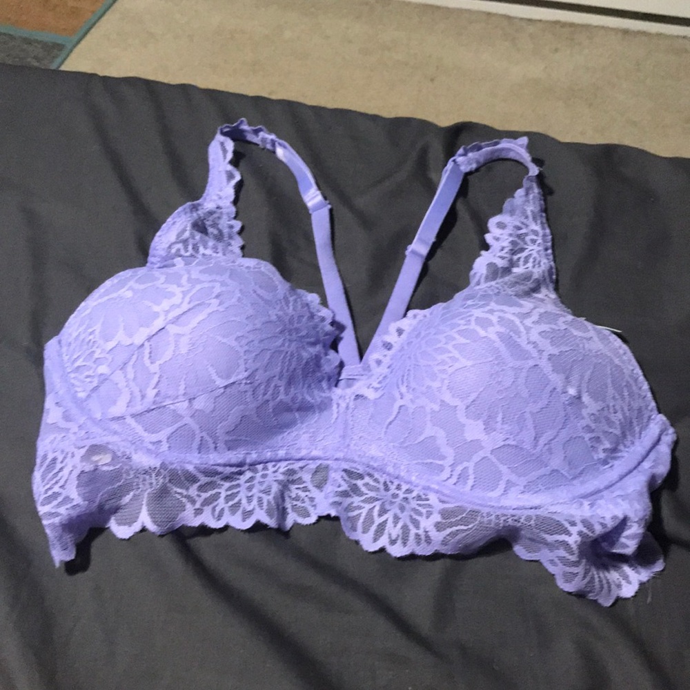 Pink bra